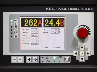 Источник сварочный КЕДР MultiMIG-5000P (380В, 30-500А) для цифрового механизма подачи