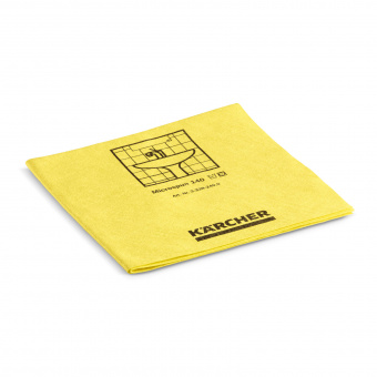 Салфетки из микроволокна MICROSPUN желтые, 10 шт