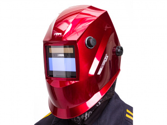 Маска сварщика   КЕДР (В РАЗОБР.ВИДЕ) "К-102 PRIME", красная