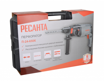 Перфоратор П-24-650К Ресанта
