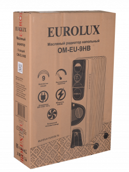Масляный радиатор ОМ-EU-9НВ Eurolux