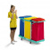 TTS MAGIC LINE 50B — тележка для горничных с держателями для 3-х мешков TTS MAGIC LINE 50B — тележка для горничных с держателями для 3-х мешков
