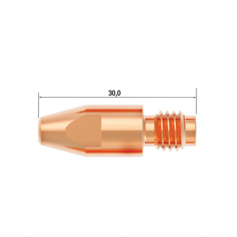 FUBAG Контактный наконечник M8х30 мм CuCrZr D=1.6 мм (25 шт.)